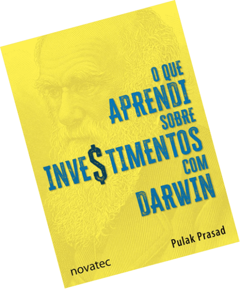 Capa do livro "O que aprendi sobre investimentos com Darwin"